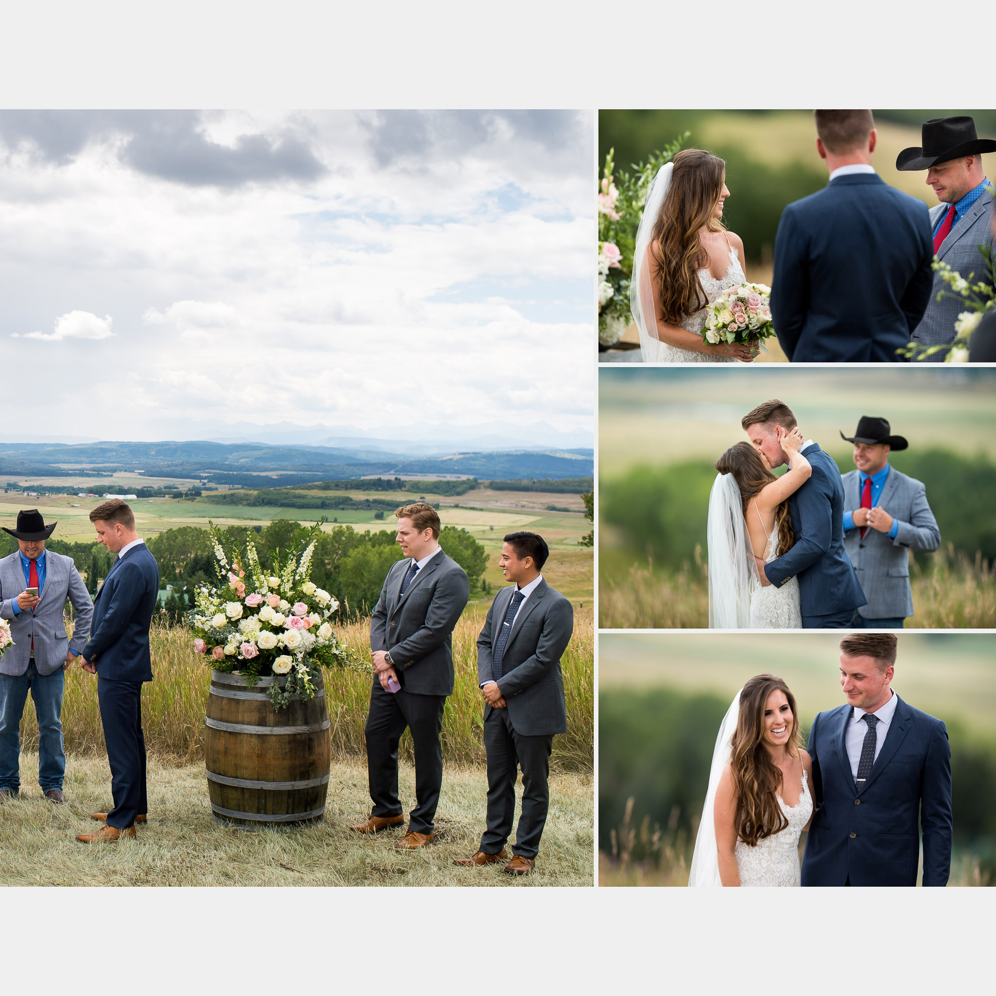 heirloom wedding album by priddis photographer sean leblanc