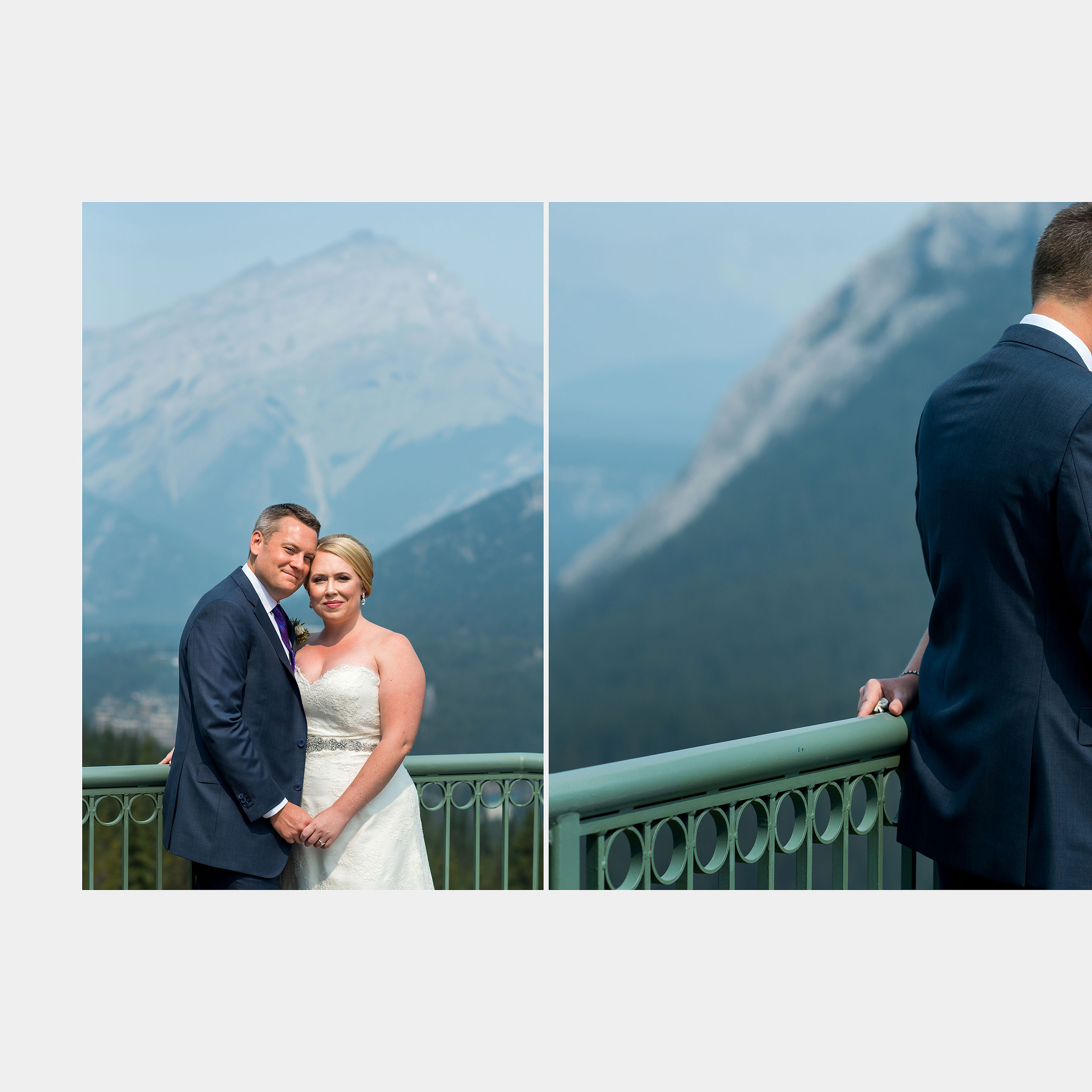 heirloom wedding album by Banff photographer sean leblanc