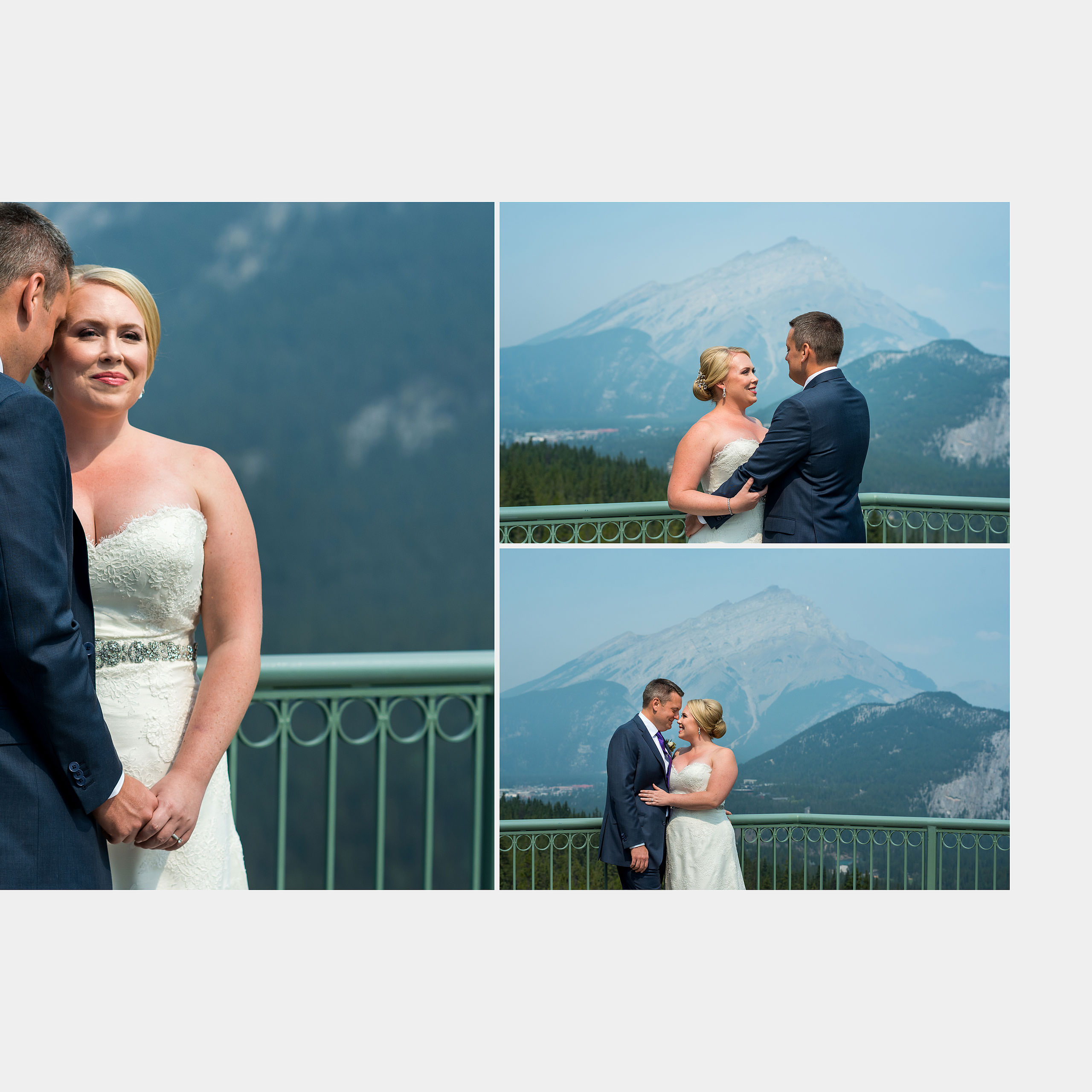 heirloom wedding album by Banff photographer sean leblanc