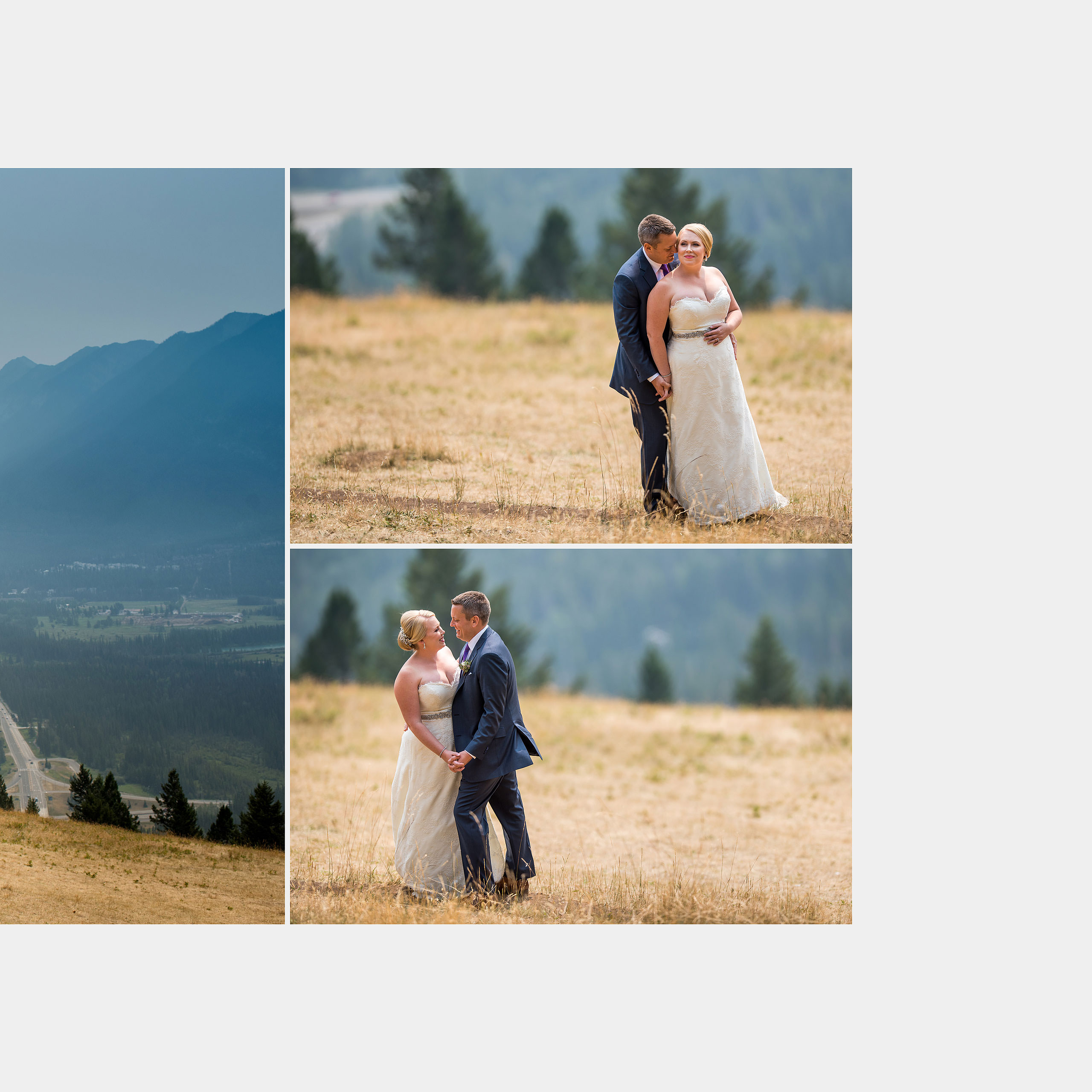 heirloom wedding album by Banff photographer sean leblanc