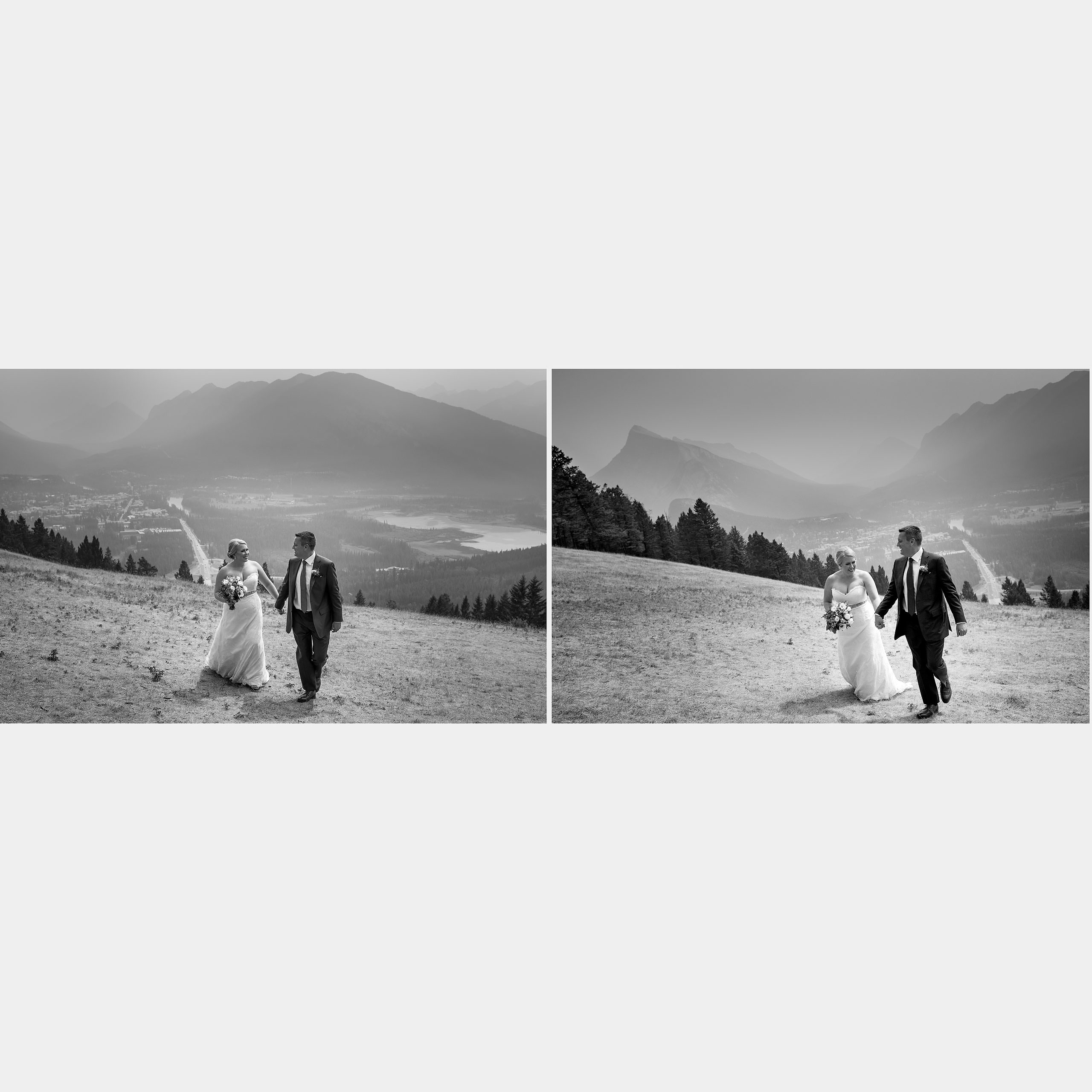 heirloom wedding album by Banff photographer sean leblanc