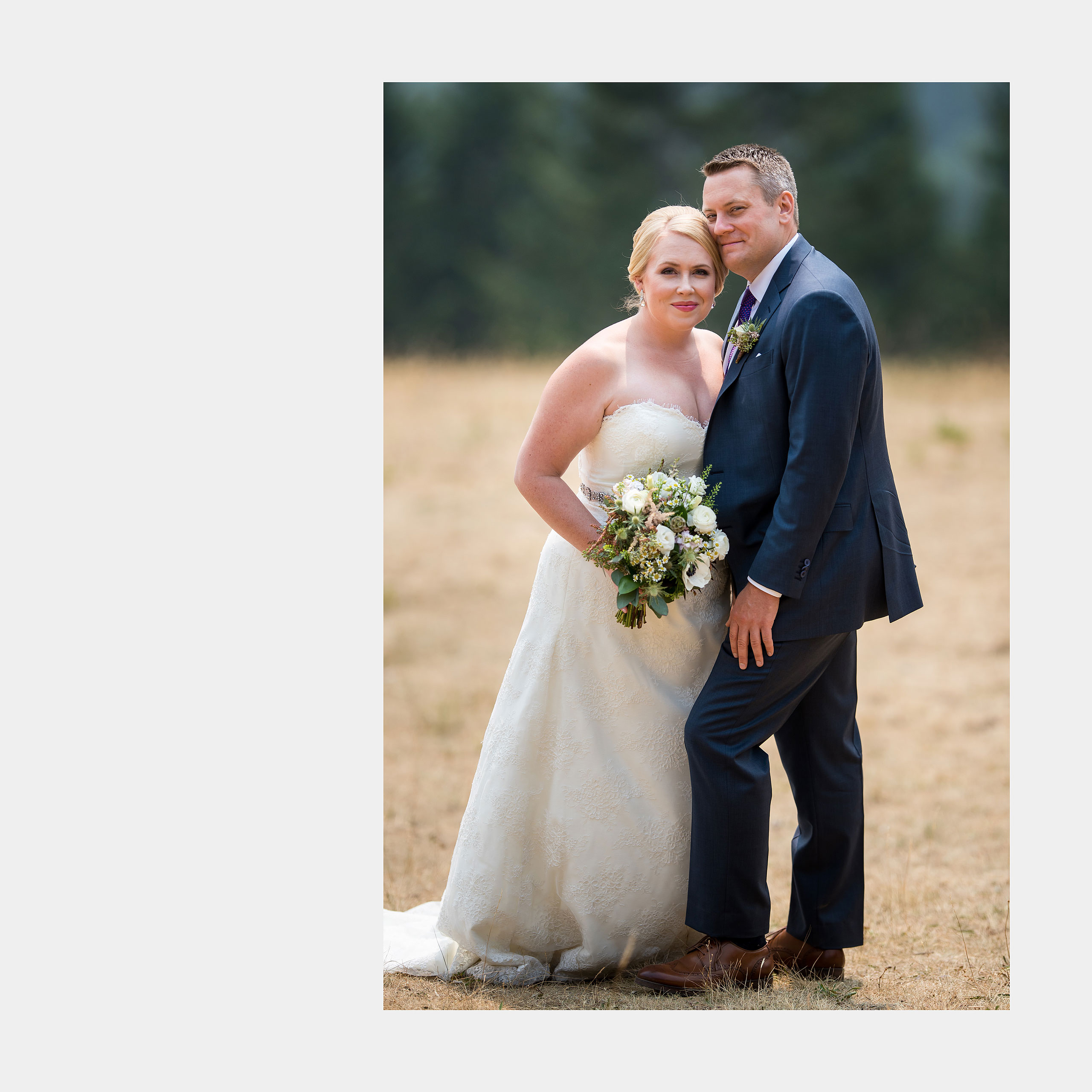 heirloom wedding album by Banff photographer sean leblanc