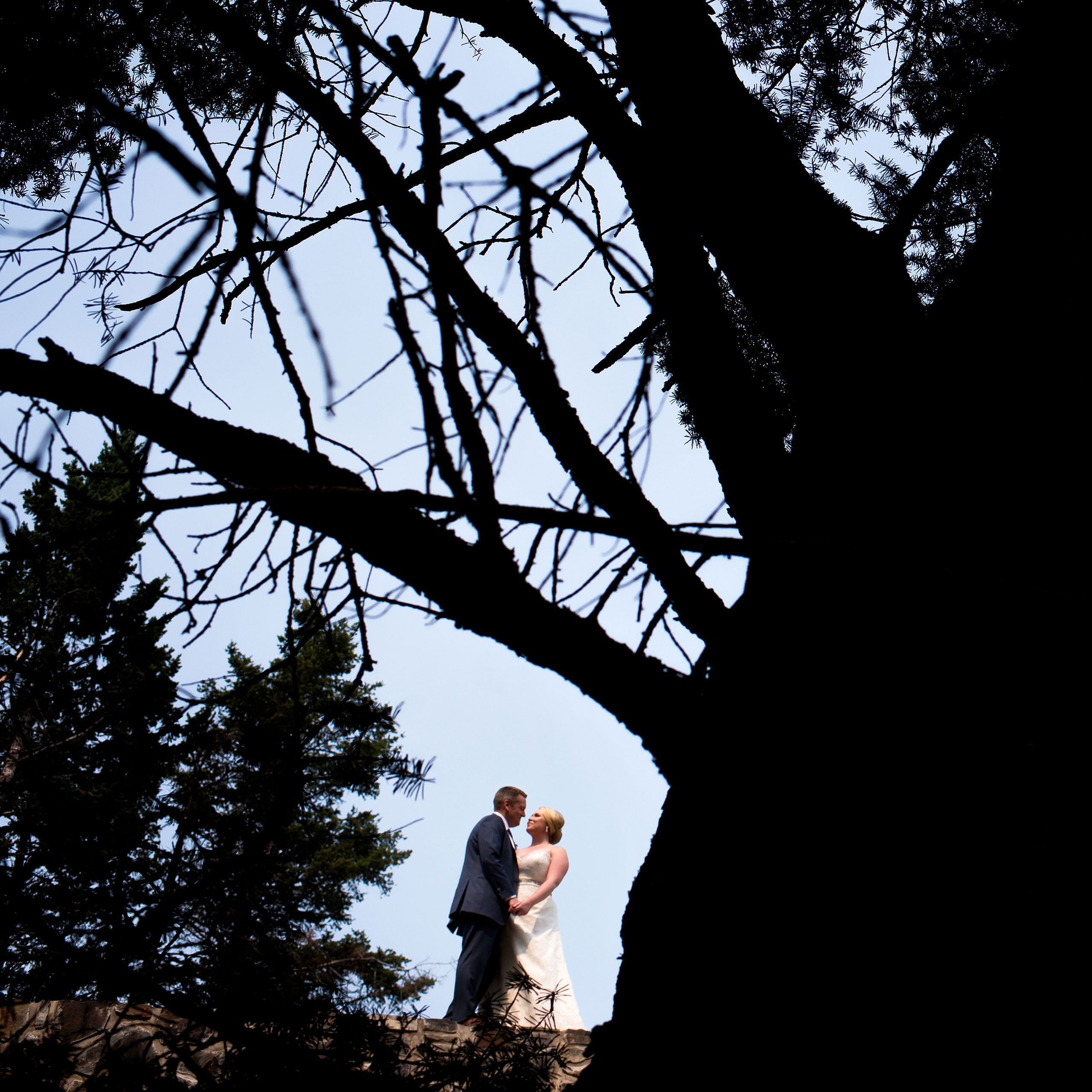 heirloom wedding album by Banff photographer sean leblanc