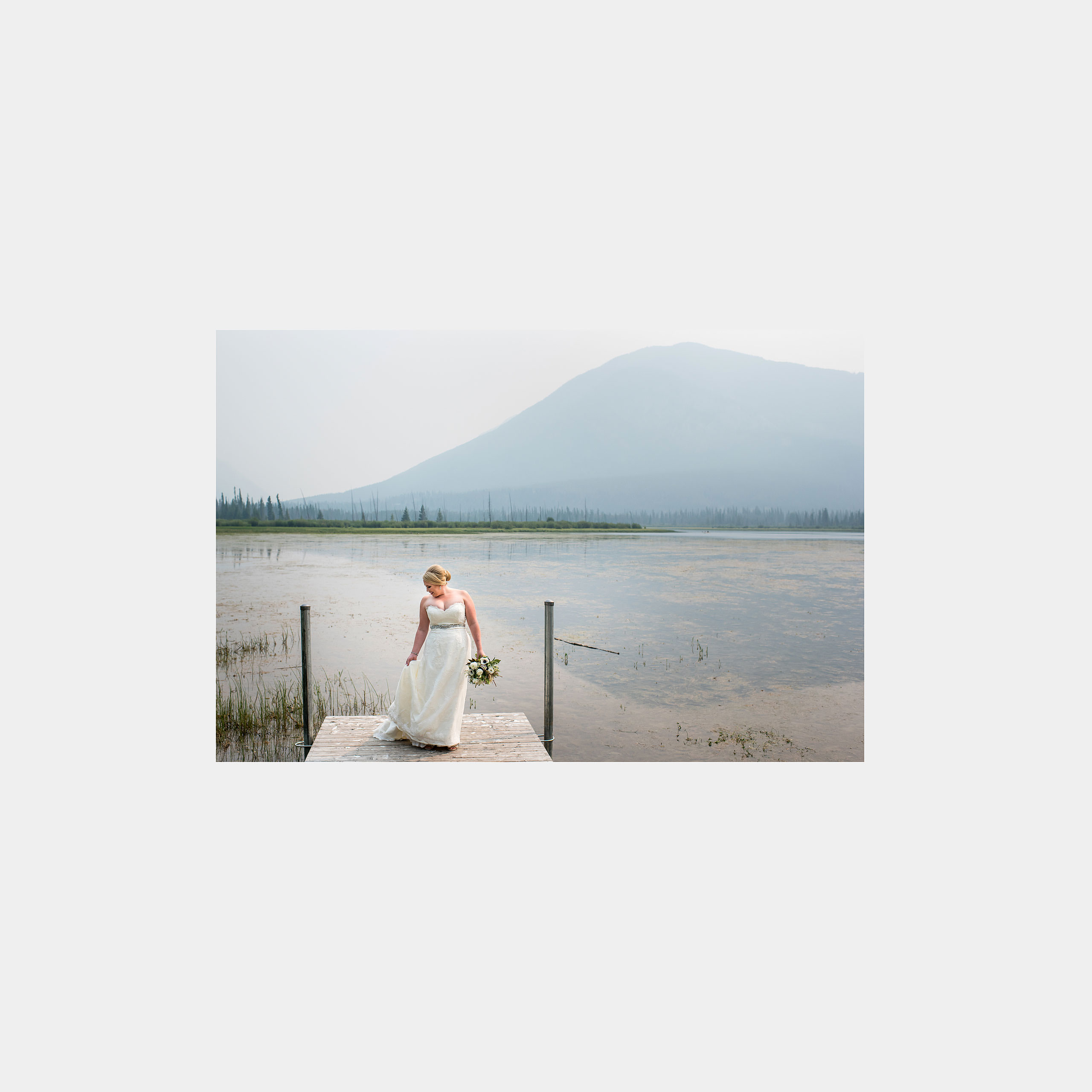 heirloom wedding album by Banff photographer sean leblanc