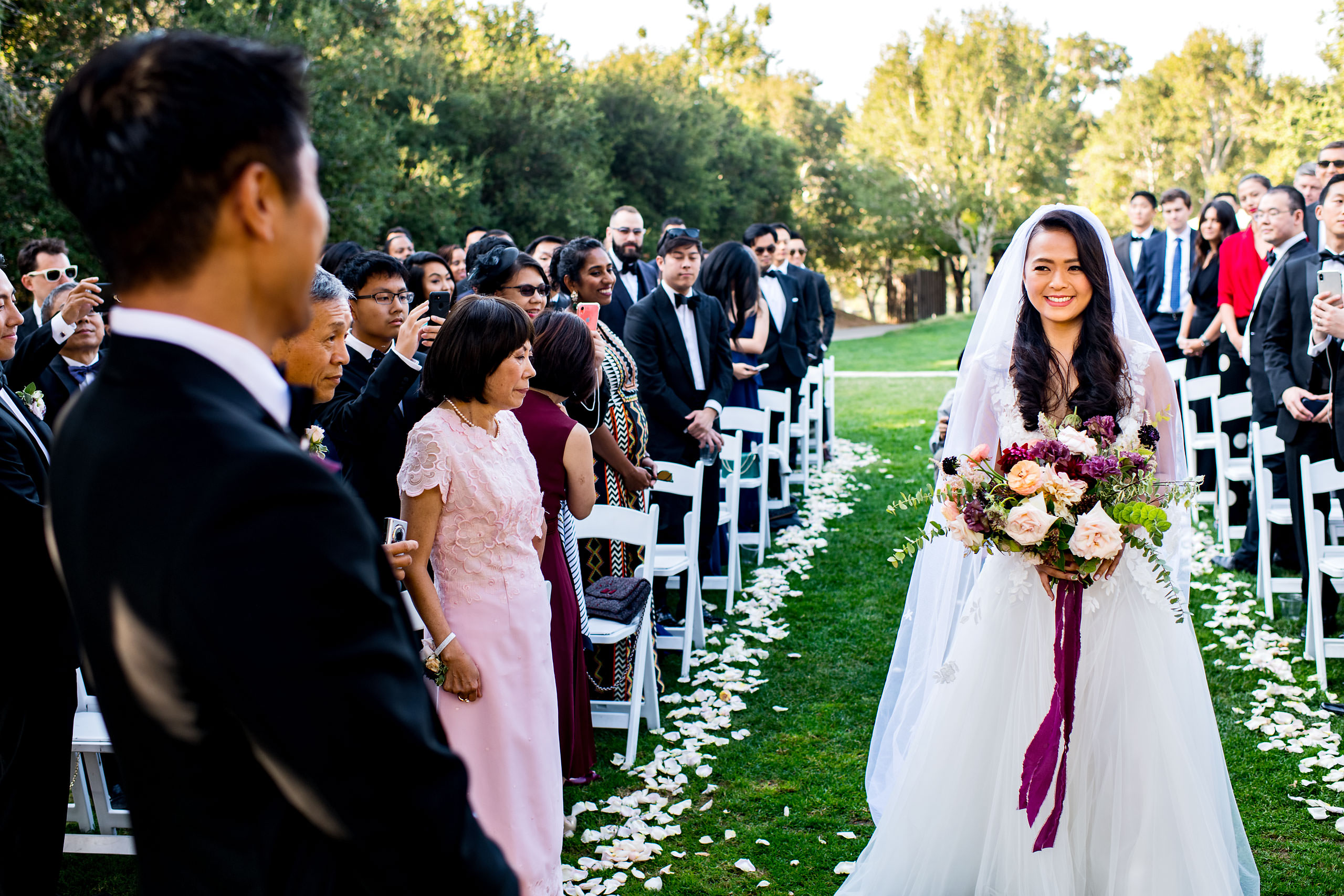 Ceremony by Carmel Valley Ranch Wedding Photographer Sean LeBlanc