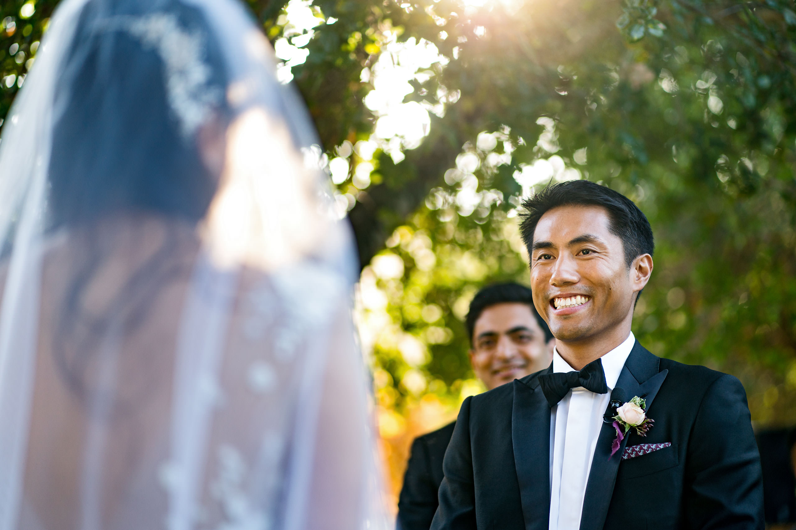 Ceremony by Carmel Valley Ranch Wedding Photographer Sean LeBlanc