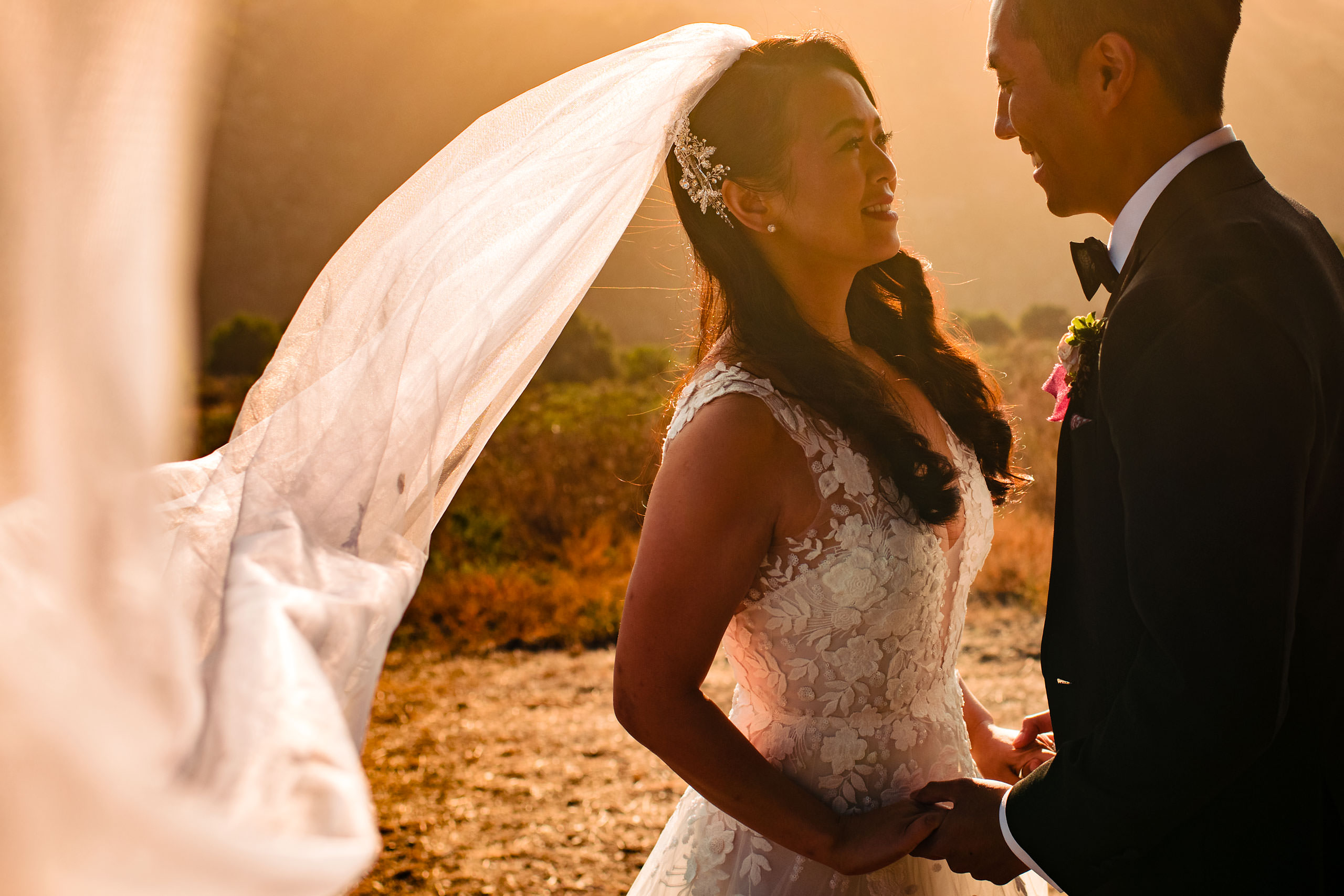 The yoga platform portrait by Carmel Valley Ranch Wedding Photographer Sean LeBlanc