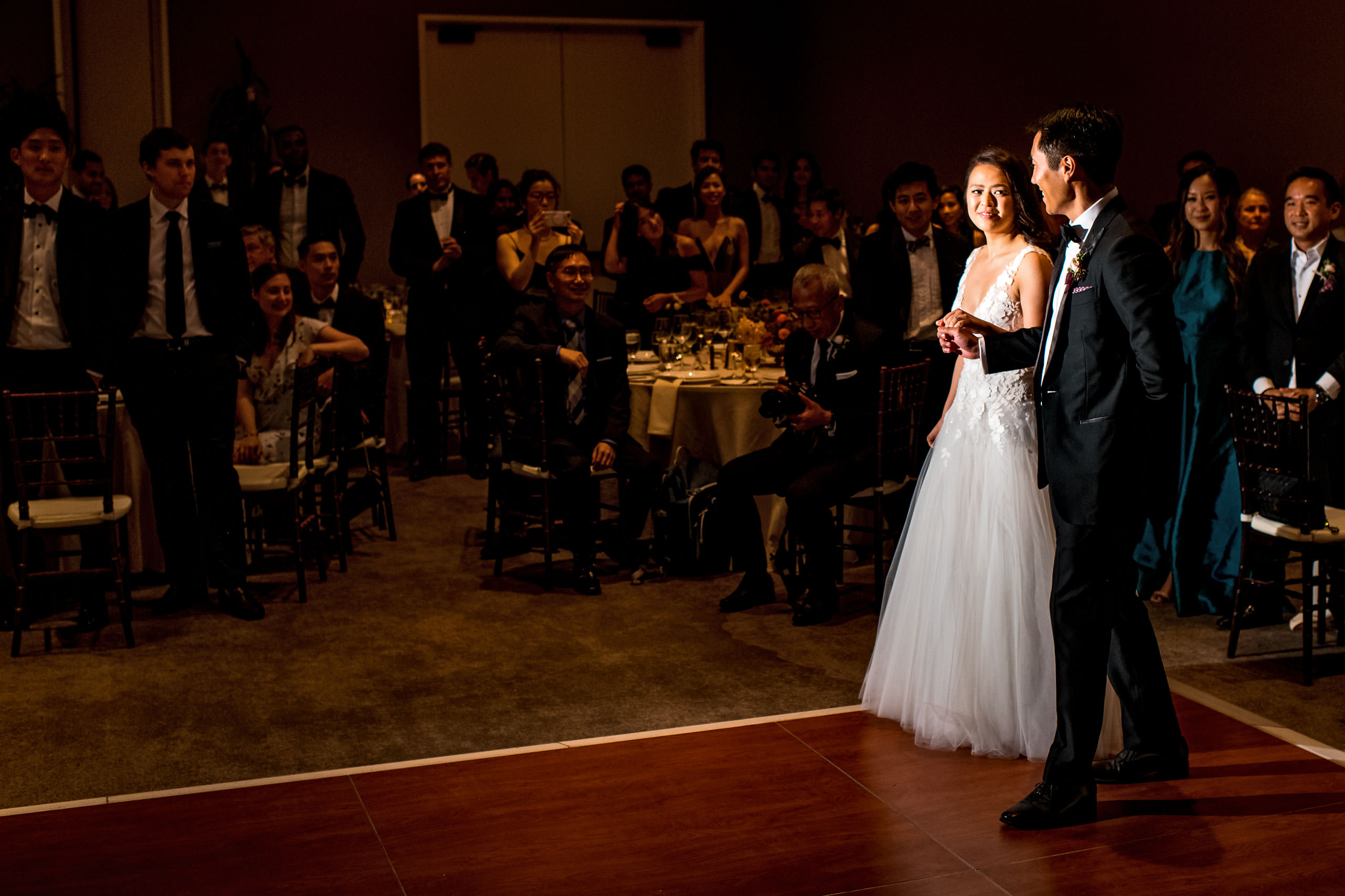 Reception moments by Carmel Valley Ranch Wedding Photographer Sean LeBlanc