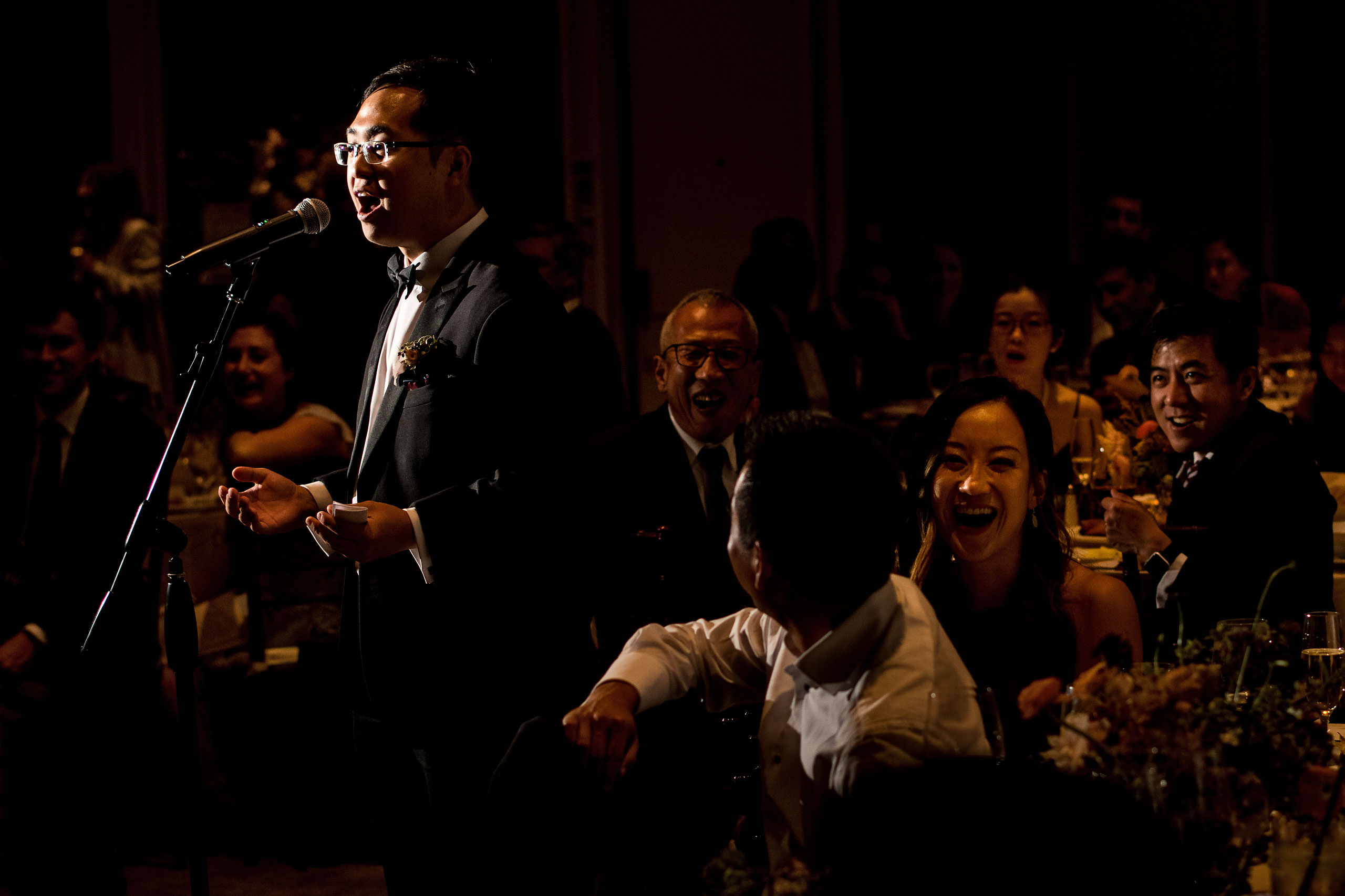 Reception moments by Carmel Valley Ranch Wedding Photographer Sean LeBlanc