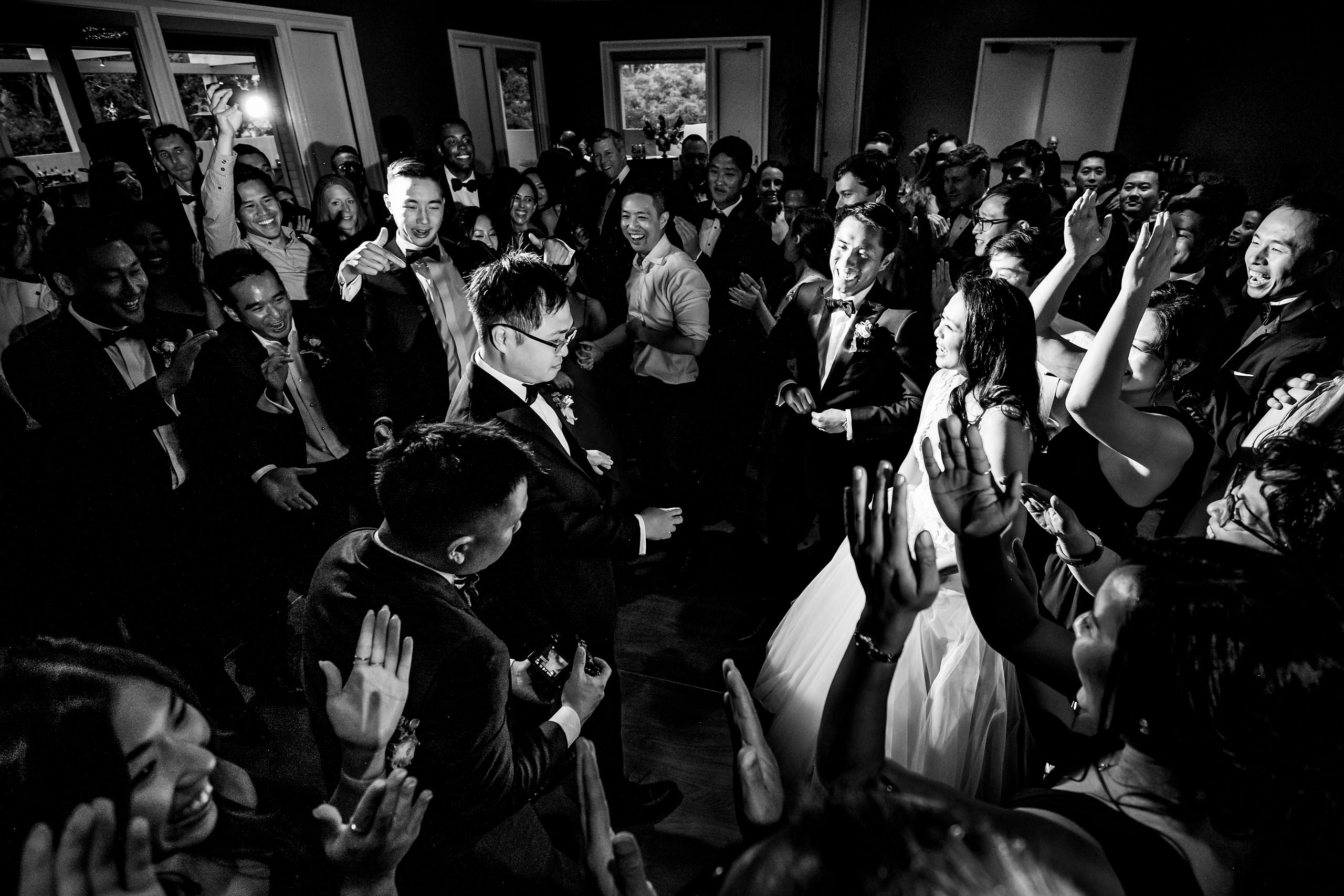 Reception moments by Carmel Valley Ranch Wedding Photographer Sean LeBlanc
